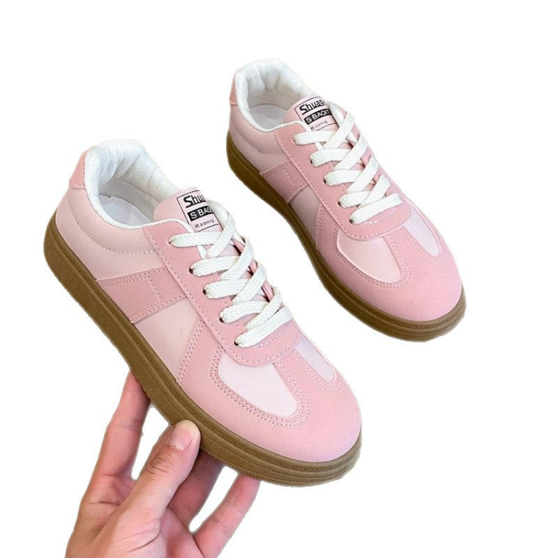 Damen Sneaker Klassisch Bequem Sportlich Weiß