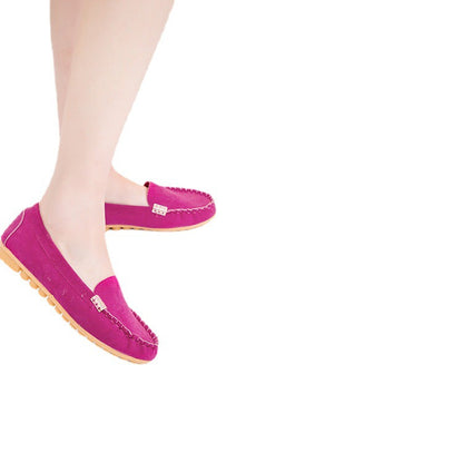 Damen Mokassin Slipper Bequem Flexible Sohle Modern