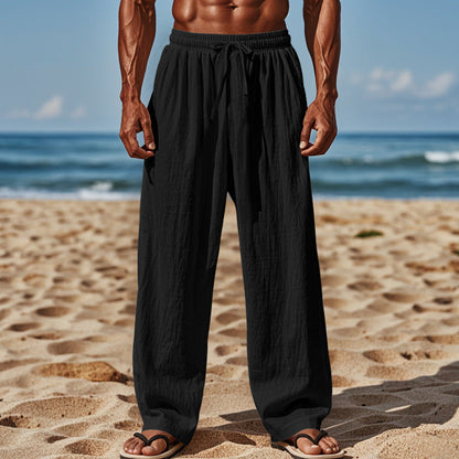 Herren Sommerhose Cargostil Elastic mit Seitentaschen