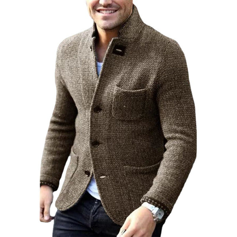 Herren Strickblazer Modern Chic Casual