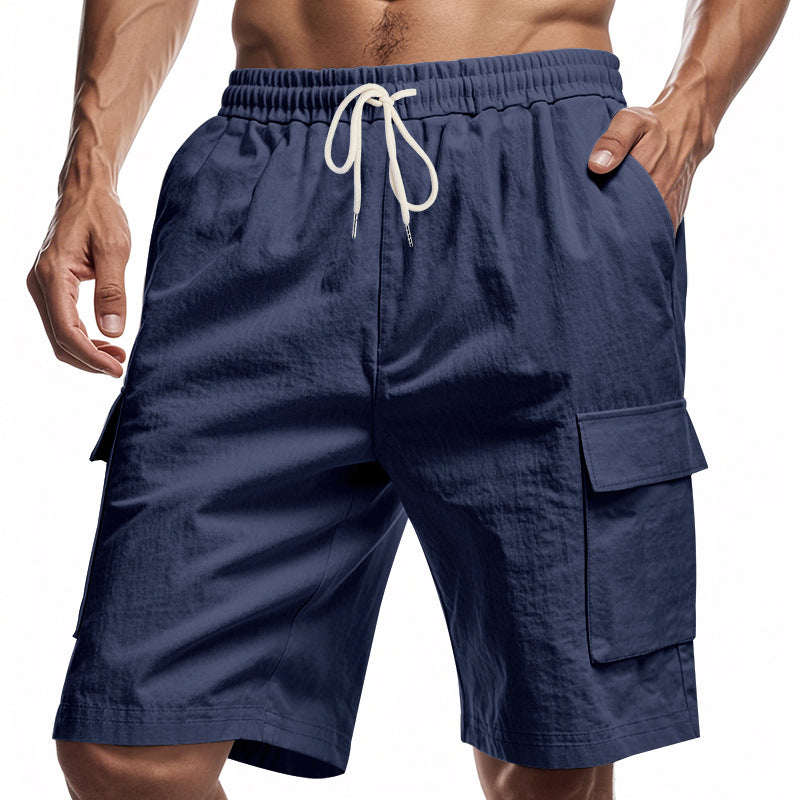 Herren Cargo Shorts Bequem Vielseitig Elastisch