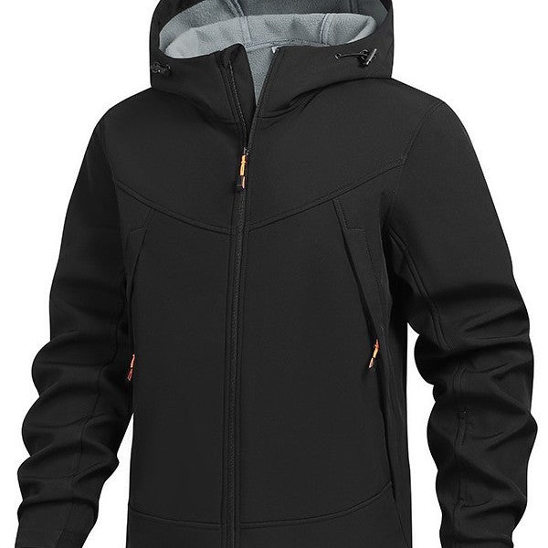 Herren Funktionsjacke Wasserdicht Atmungsaktiv Mit Kapuze