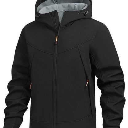 Herren Funktionsjacke Wasserdicht Atmungsaktiv Mit Kapuze