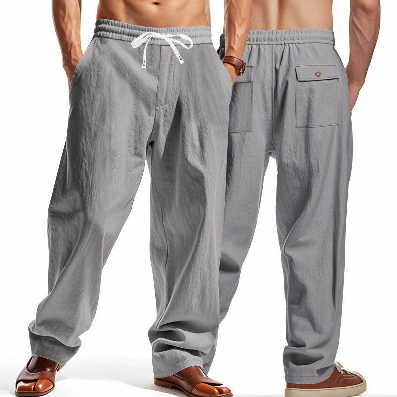 Herren Strandhose Leicht Elastisch Mit Taschen Sommer