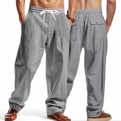 Herren Strandhose Leicht Elastisch Mit Taschen Sommer