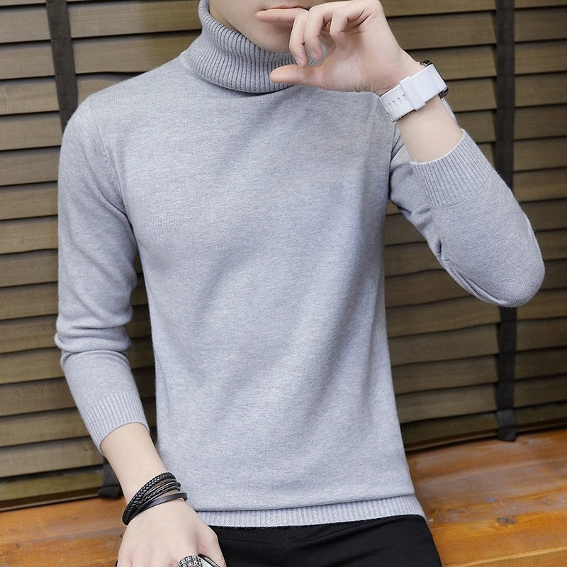 Herren Rollkragenpullover Bequem Warm Modern