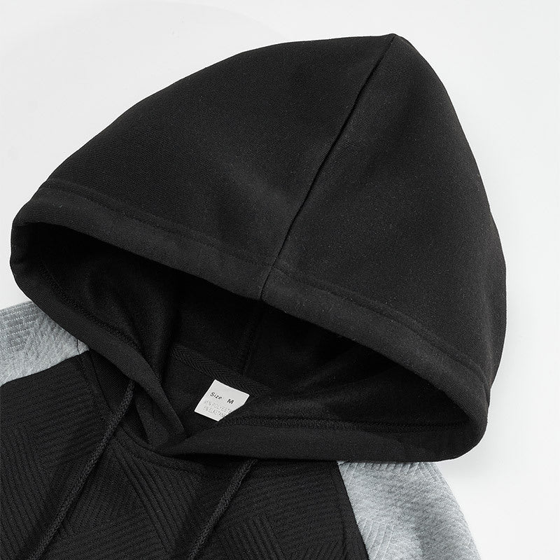 Sportlicher Kapuzenpullover Herren Modern Urban