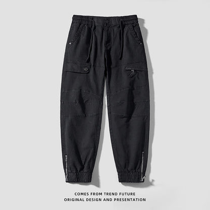 Herren Cargo-Hose Elastisch Mit Taschen Praktisch