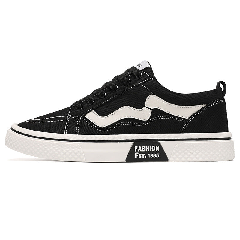 Damen Sneaker Canvas Schuhe Modisch Bequem