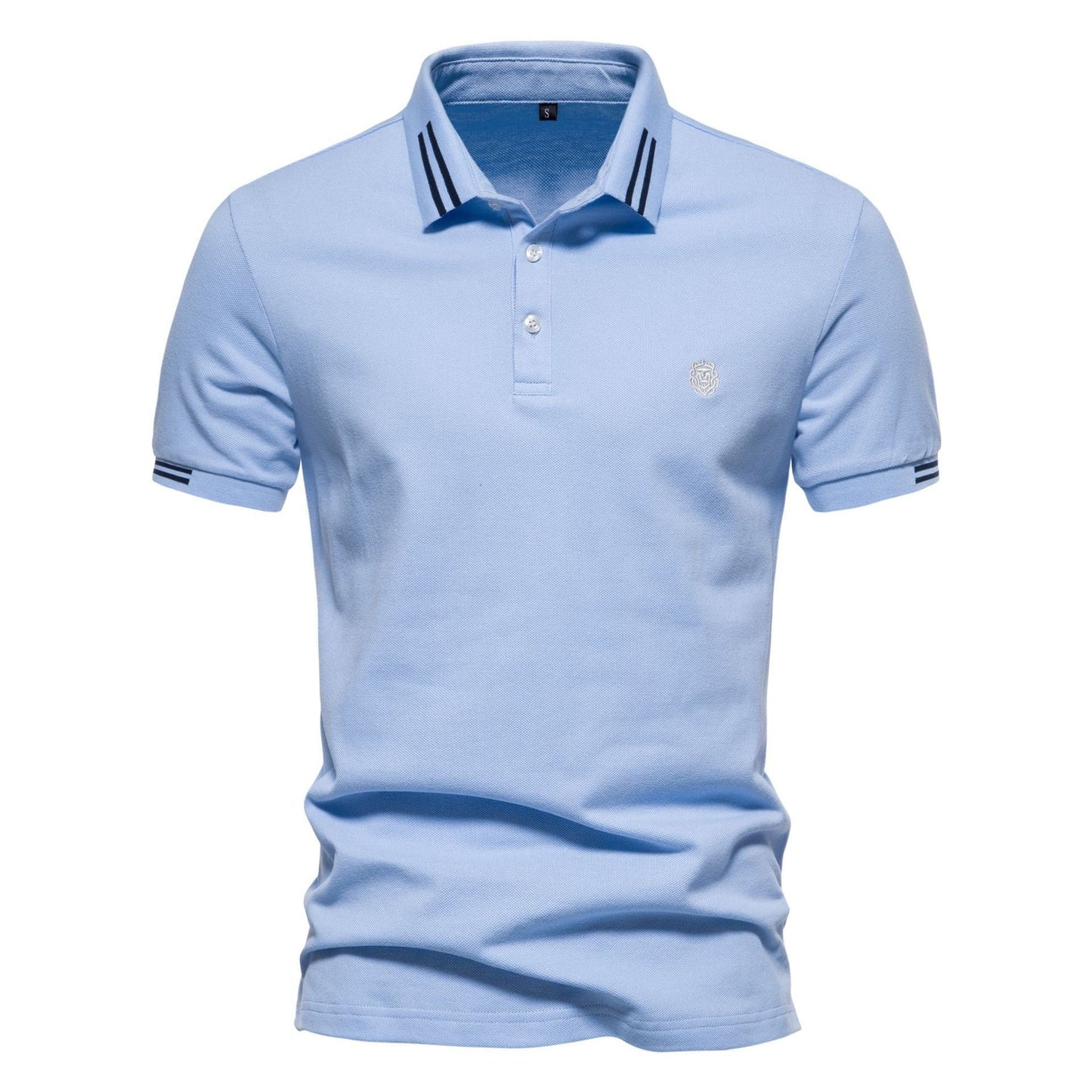Herren Polohemd Modern Strukturmuster Stilvoll Berlin
