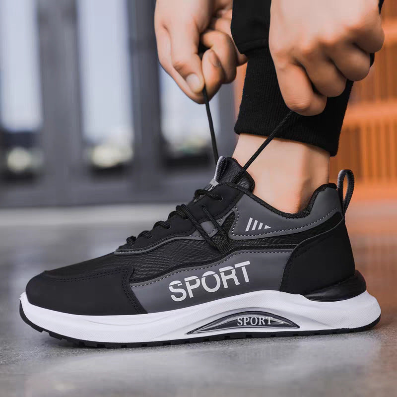 Herren Sneaker Sportlich atmungsaktiv Komfort Sohle