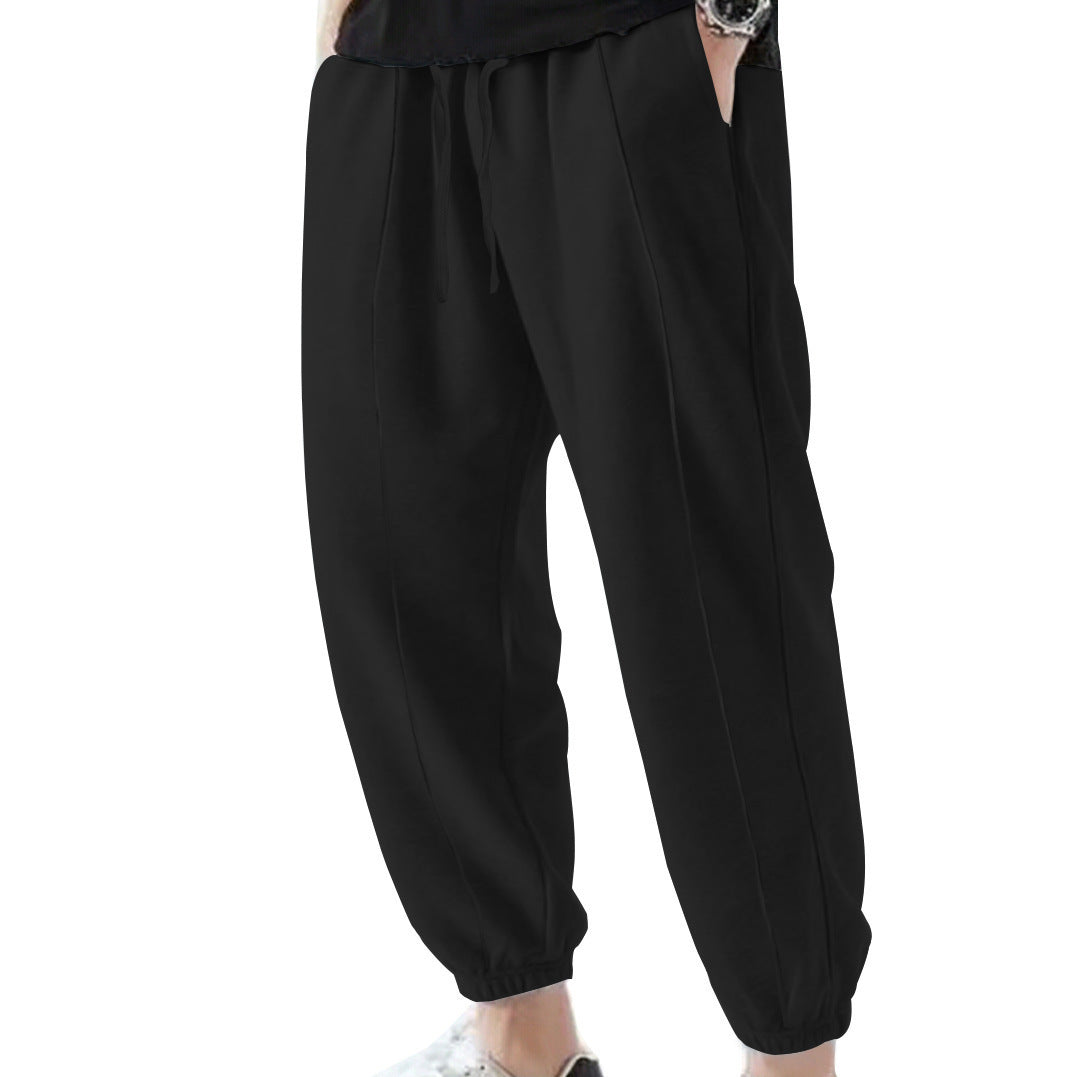 Herren Jogginghose Elastisch Mit Taschen Sportlich