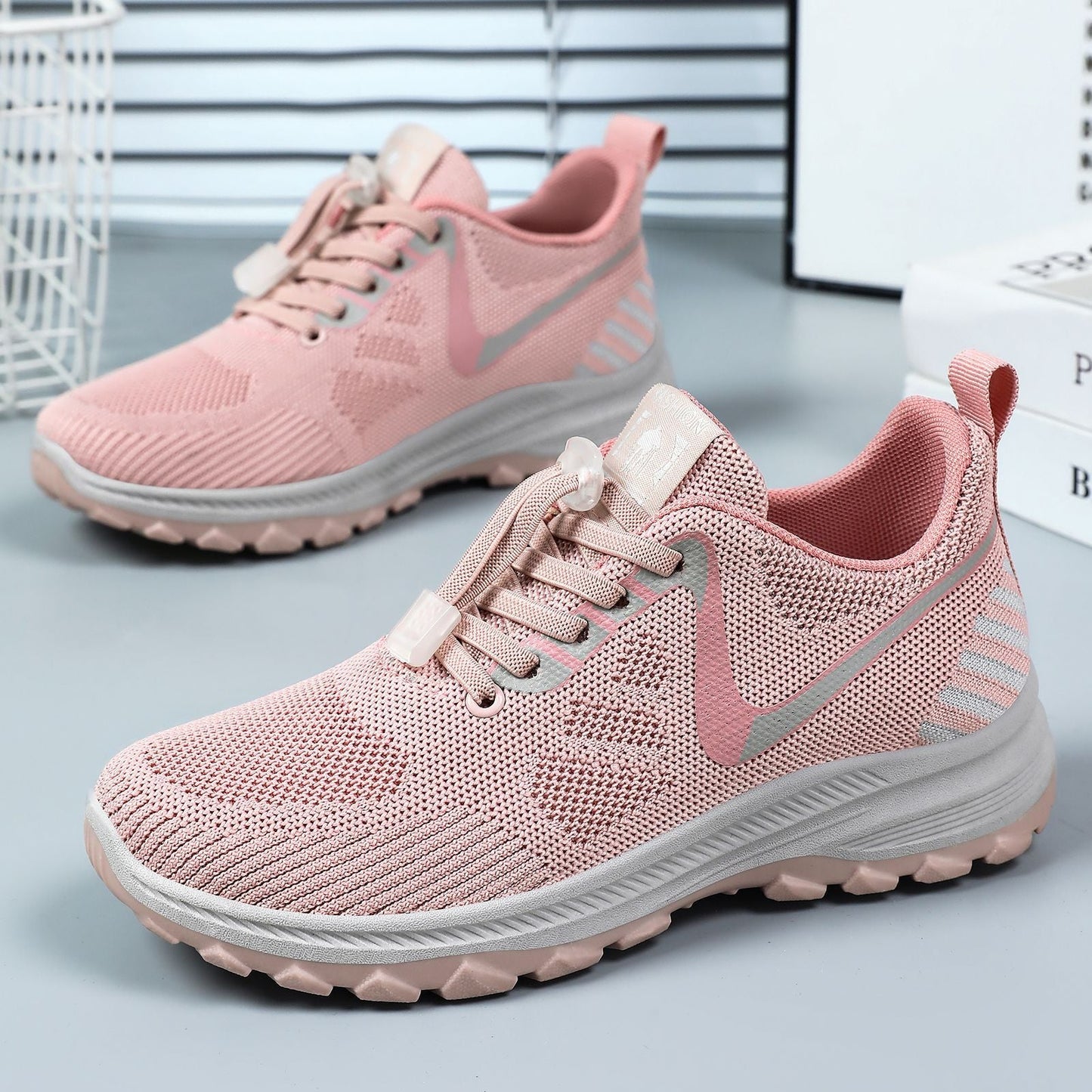 Damen Laufschuhe Leicht Mesh Bequem Flexibel