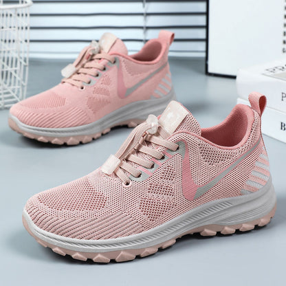 Damen Laufschuhe Leicht Mesh Bequem Flexibel