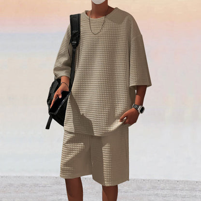 Herren Sport Set atmungsaktiv Locker Sitzend