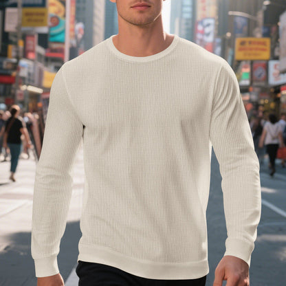Herren Sweatshirt Langarm Modern Stylisch