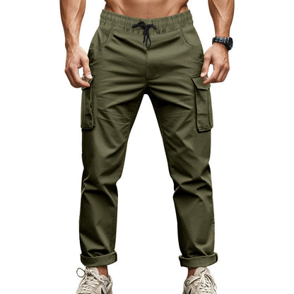 Herren Cargo-Hose Bequem Mit Seitentaschen Elastisch