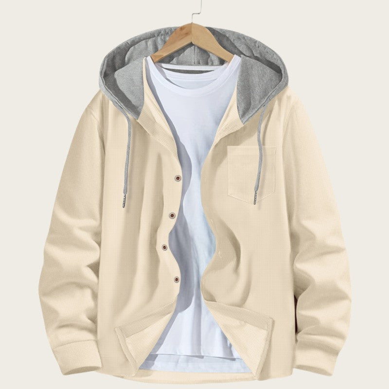 Herren Kapuzenjacke Modern mit Hood und Streetwear Design