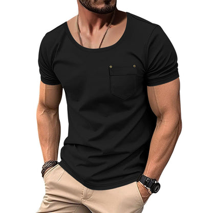 Herren T-Shirt Moderner Schnitt Baumwolle Berlin Style