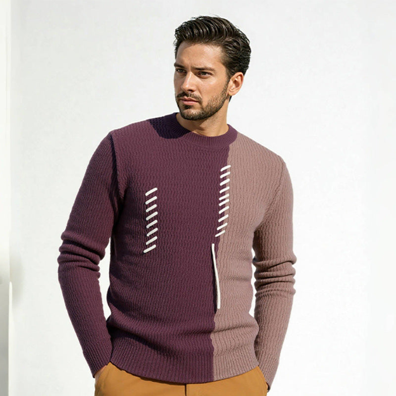 Herren Pullover Strukturiert Einzigartig Modisch