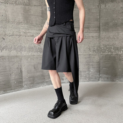 Herren Shorts Modern Asymmetrisch Kurz_Style