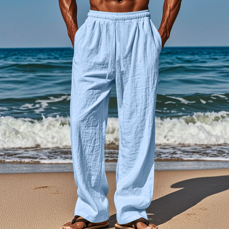 Herren Strandhose Bequem Elastisch Sommer