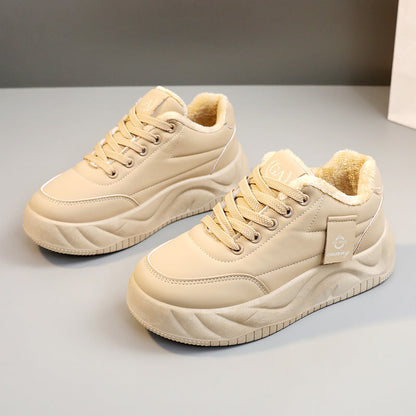 Damen Sneaker Warm Innenfutter Robust Profilsohle Moderne