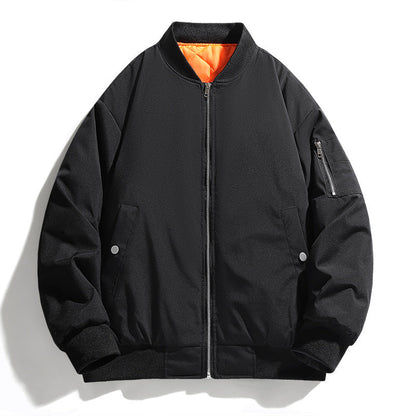 Herren Bomberjacke Lässig mit Taschen Urban Style