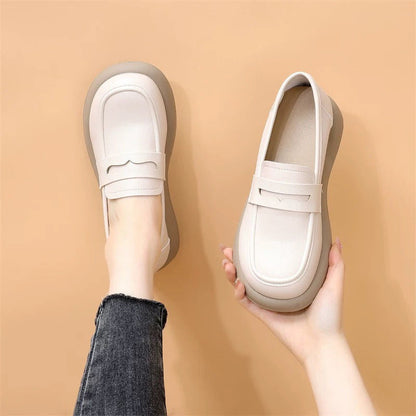Damen Mokassins Elegant Weich Rutschfest Schuhe