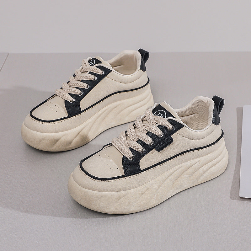 Damen Sneaker Plateau Schuhe Sportlich Hochwertig