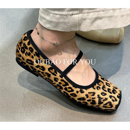 Damen Ballerinas Breiter Spann Elegantes Design