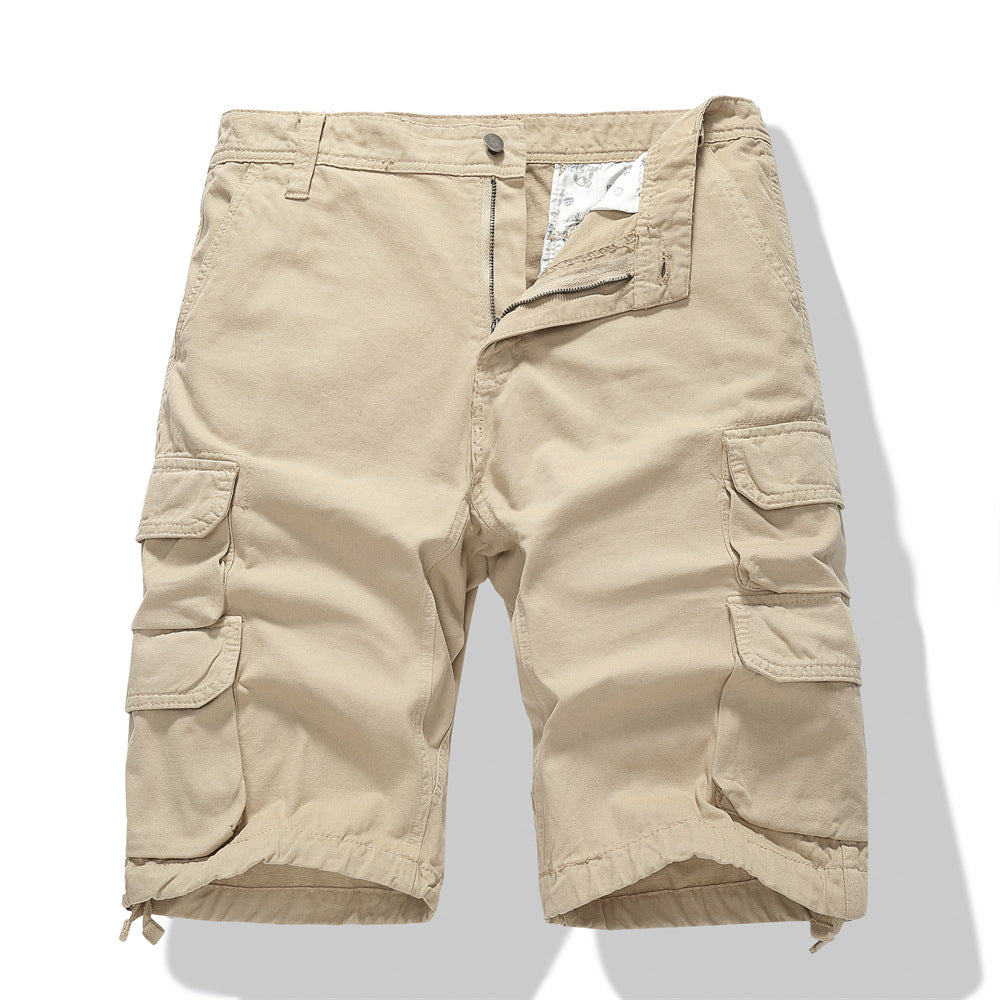 Herren Cargo Shorts Bequem atmungsaktiv mit Seitentaschen