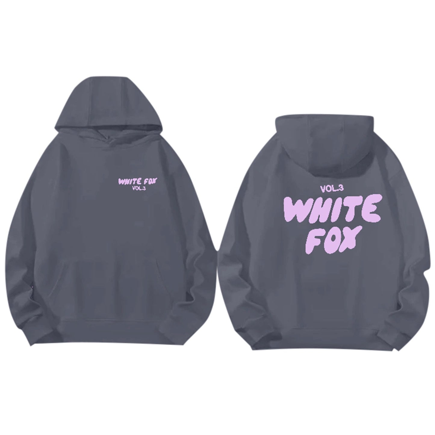 Lässiger Streetwear Hoodie Kapuzenpullover Schwarz Weiße Grafik