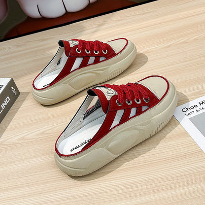Damen Sneaker Slingback Lässig atmungsaktiv Rutschfest