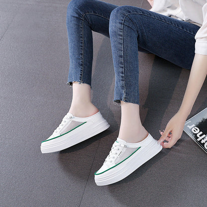 Damen Sneaker Bequem Atmungsaktiv Mesh Sohle