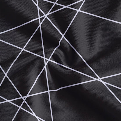 Herren Poloshirt Modern Geometrisches Design Slimfit