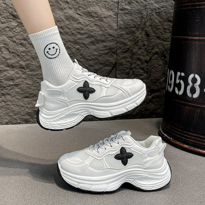 Damen Sneaker Sportlich Bequem Farbenfroh