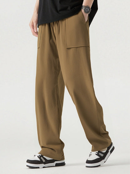 Herren Cargo-Hose Bequem mit Taschen Elastisch