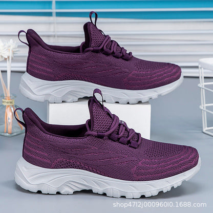 Damen Sneaker Atmungsaktiv Flexibel Sportschuhe