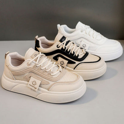 Damen Sneaker Trendsport Schuhe Atmungsaktiv Komfort