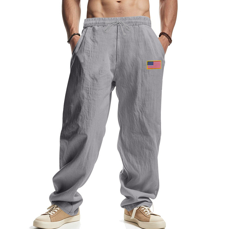 Herren Freizeithose Bequem Elastisch Mit Taschen