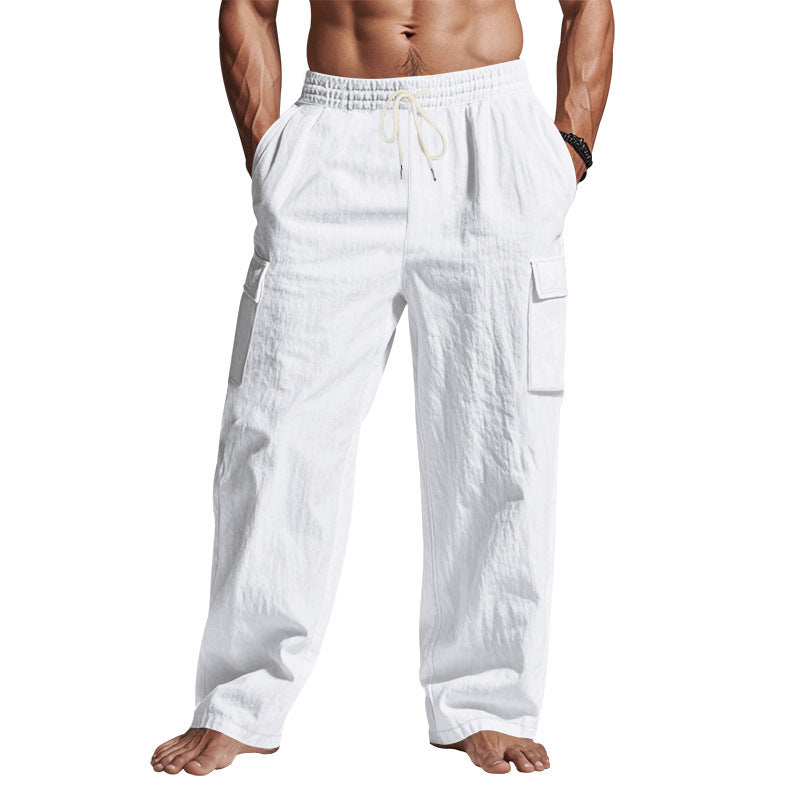 Herren Cargo-Hose Bequem Praktisch Lässig
