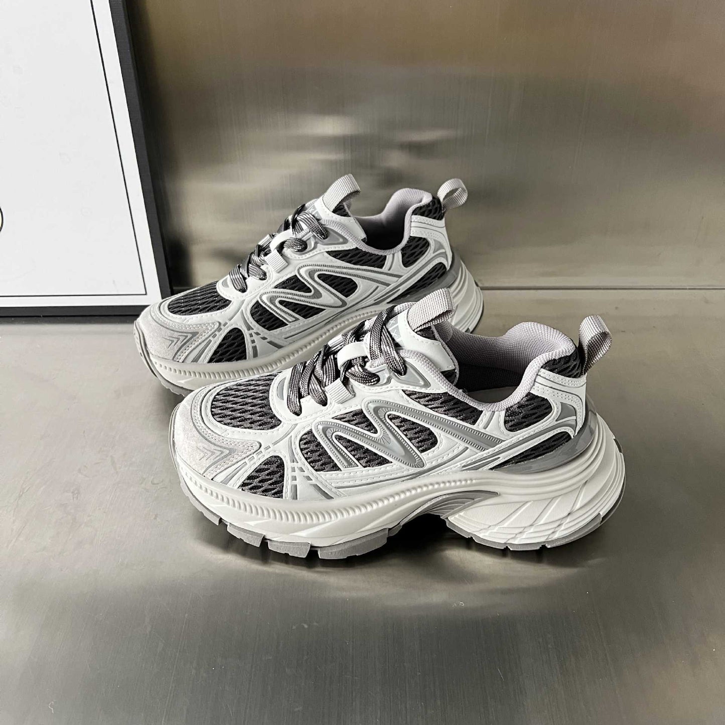 Damen Sneaker Sportlich atmungsaktiv Comfort Schuhe - BerlinGlamour