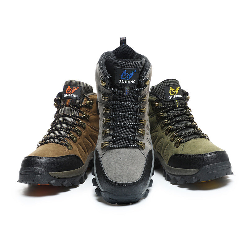Wanderschuhe Herren Trekkingstiefel Wasserdicht Atmungsaktiv