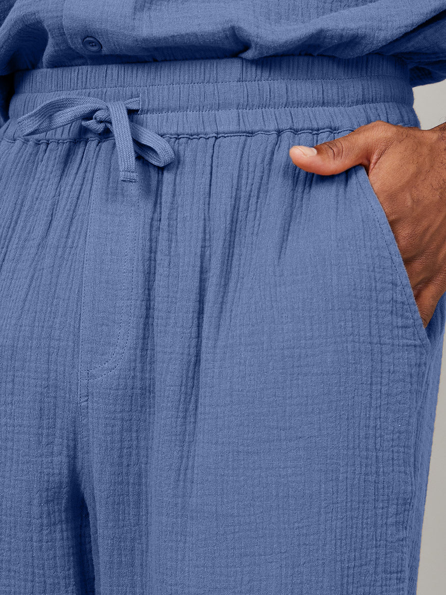 Herren Sommerhose Leicht atmungsaktiv Baumwolle