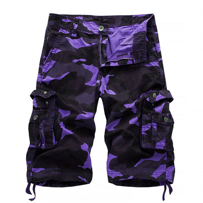 Männer Taktische Cargoshorts Mit Vielen Taschen Verstellbar