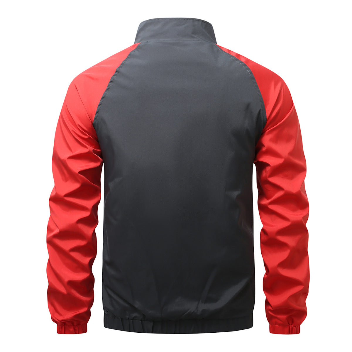 Herren Sportjacke Übergangsjacke Hochkragen Elastisch