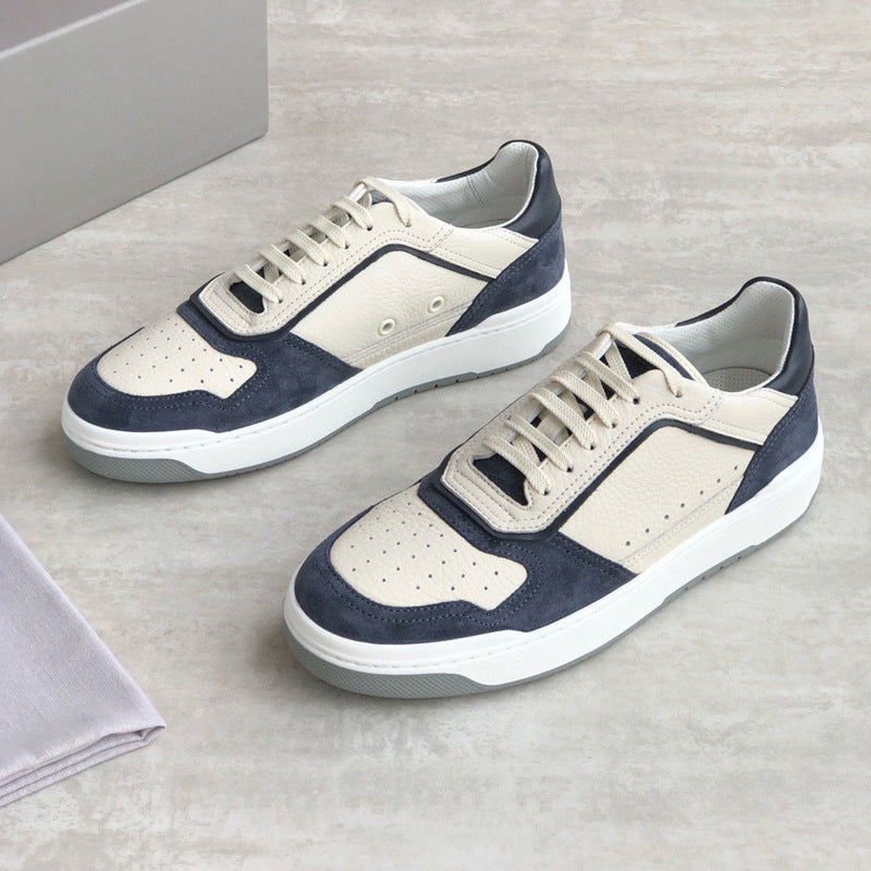 Damen Sneaker Leder Sportlich Atmungsaktiv - BerlinGlamour