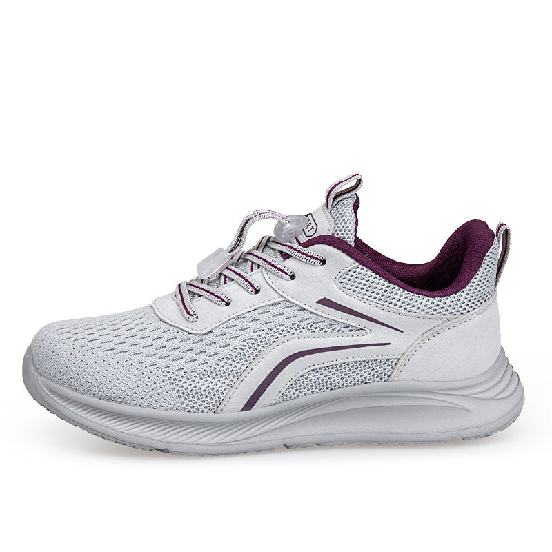 Damen Laufschuhe Leicht Mesh Schnellschnürsystem Sport