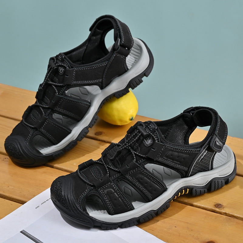 Damen Sandalen Sportlich Outdoor Rutschfest Elastisch